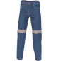 Taped Denim Stretch Jeans - 3347