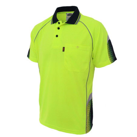 HiVis GALAXY Sublimated Polo - 3564