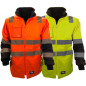 Jacket with Removable Sleeves Poly Oxford with TRu Reflective Tape (Combine with TJ2900T6 to make 6 in 1 Jacket) - TJ2945T4