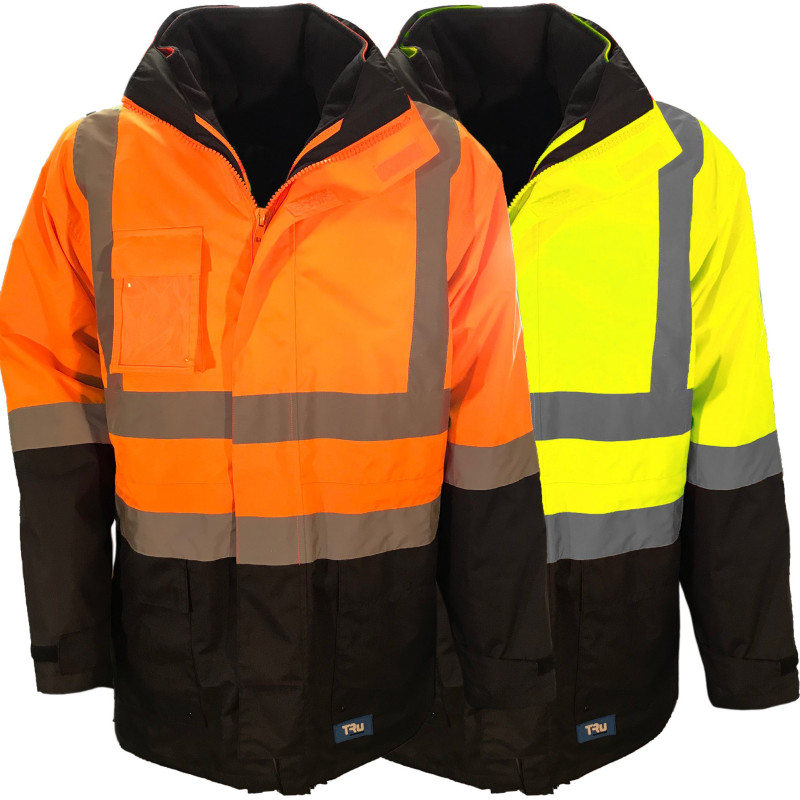 Jacket 6 in 1 with Vest Poly Oxford with TRu Reflective Tape (TJ2900T6 + TJ2945T4) - TJ2920T6
