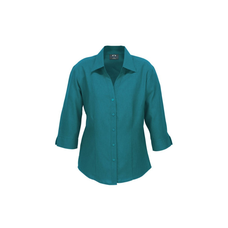 Oasis Ladies 3/4 Sleeve Shirt - LB3600