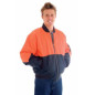 300D Polyester/PU HiVis Two Tone Flying Jacket - 3861