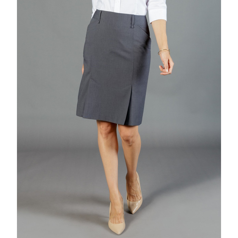 Girl box pleat skirt - Navy blue | Jacadi Paris-seedfund.vn