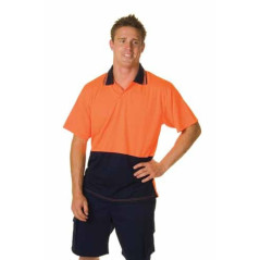 175gsm Polyester HiVis Food Industry Polo, S/S - 3903