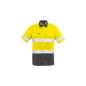Mens Rugged Cooling Taped Hi Vis Spliced S/S Shirt - ZW835