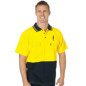 HiVis Cool Breeze Cotton Jersey Polo short Sleeve - 3943