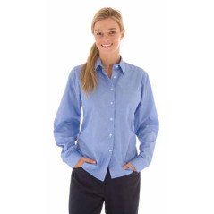 110gsm Polyester Cotton Ladies Chambray Shirt, L/S - 4212