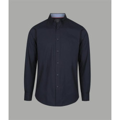 Mens Long Sleeve Slim Fit Fine Oxford Shirt - 1899L