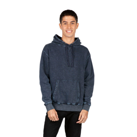 Mens stone washed fleece Hoodie - F363AW