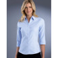 Womens Slim Fit 3/4 Pinpoint Oxford  - 738