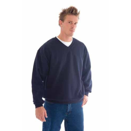300gsm V-Neck Fleecy Sweatshirt (Sloppy Joe)  - 5301