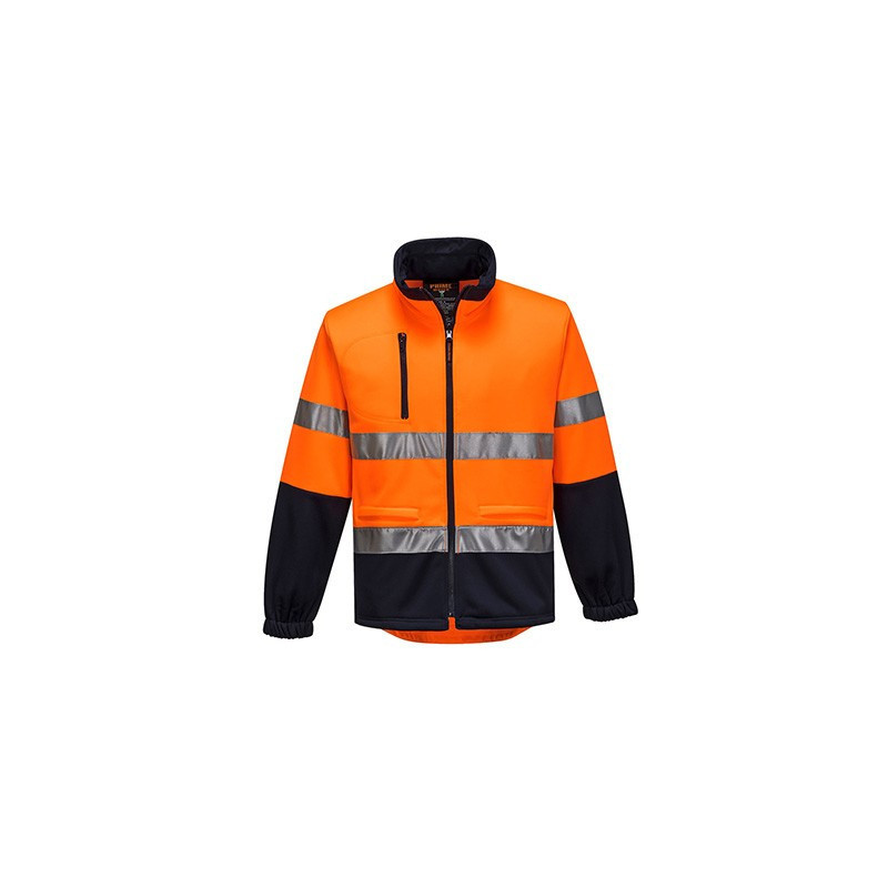 Water Repellent Brush Fleece Jacket with Tape - MA315