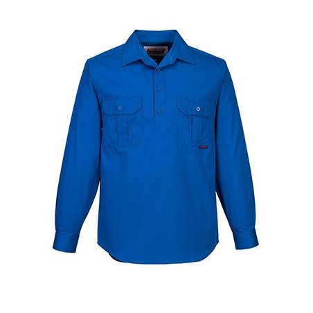 Adelaide Shirt Closed front L/S - MC903
