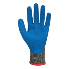 Aramid HR Cut D Latex Glove - A611