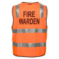 Fire Warden Zip Vest D/N	 - MZ104
