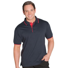 COTTON TIPPING POLO - 2CT