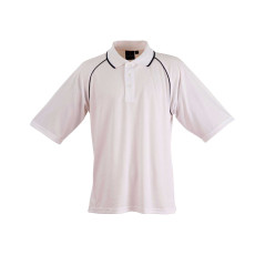 Mens Champion Short Sleeve Contrast Polo - PS20