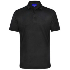 Mens Bamboo Charcoal Corporate Short Sleeve Polo  - PS87