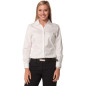 Womens Self Stripe Long Sleeve Shirt - M8100L