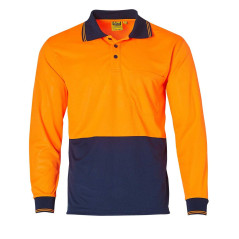 High Visibility Long SleevePolo - SW05CD