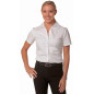 Womens Self Stripe Short Sleeve Shirt - M8100S