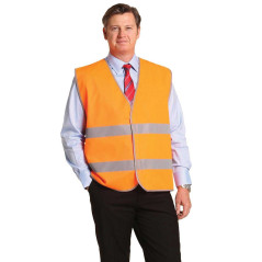 High Visibility Safety Vest With Reflective Tapes - SW44