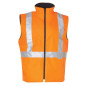Hi Vis Reversible Safety Vest with 3M Tapes - SW19A