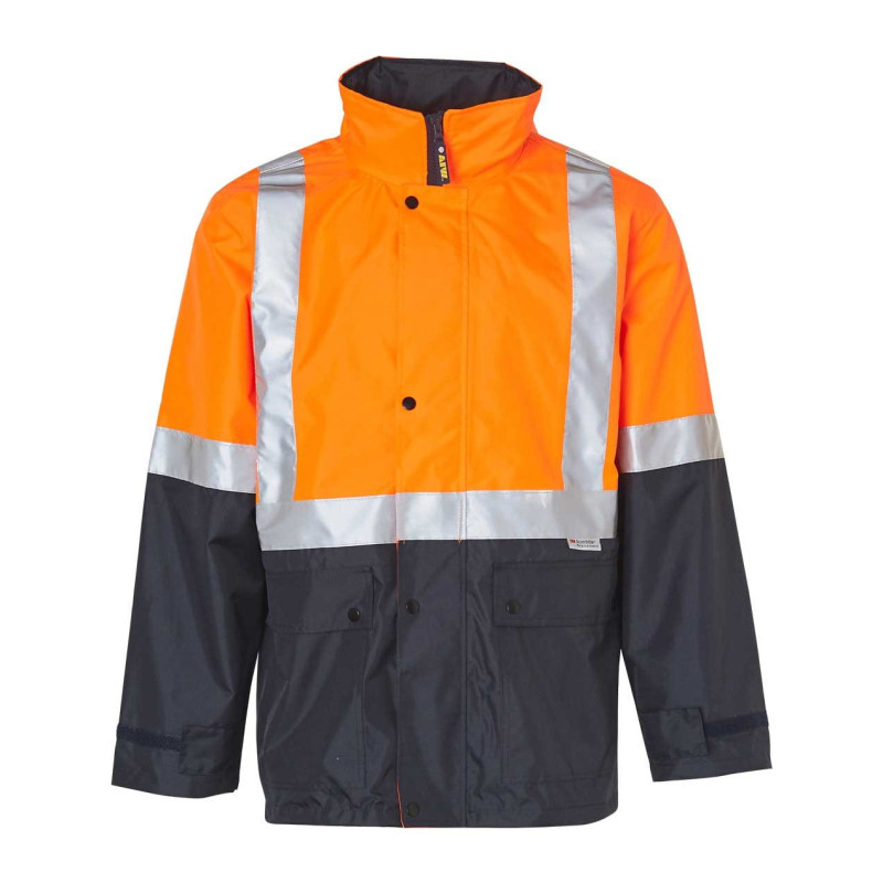 Hi Vis Safety Jacket with Mesh Lining and 3M Tapes - SW18A