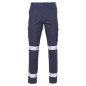 Mens Heavy Cotton Drill Pants with 3M Tapes Long fit - WP13HV
