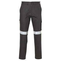 Mens Heavy Cotton Pre-Shrunk Drill Pants with 3M Tape Regular - WP07HV