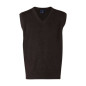 V-Neck Wool/Acrylic Knit Vest - WJ02