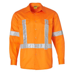 Cotton Drill Safety Shirt - SW56