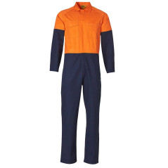 Mens Stout Size, Cotton Drill Coverall - SW205