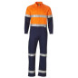 Mens Cotton Drill Coverall with 3M Scotchlite Reflective Tapes - SW207