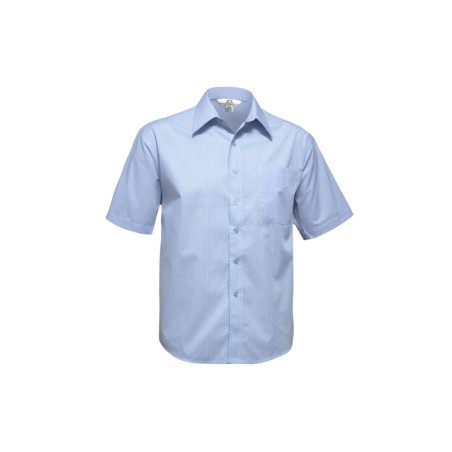 Mens Short Sleeve Micro Check Shirt - SH817