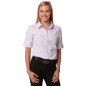 Womens Mini Check Short Sleeve Shirt - M8360S