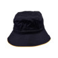 Sandwich Bucket Hat With Toggle - H1033