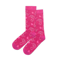 Happy Feet Pink Socks - CCS250U