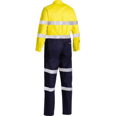 Taped Hi Vis Drill Coverall - BC6357T