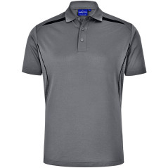 Men's Sustainable Poly/Cotton Contrast SS Polo - PS93