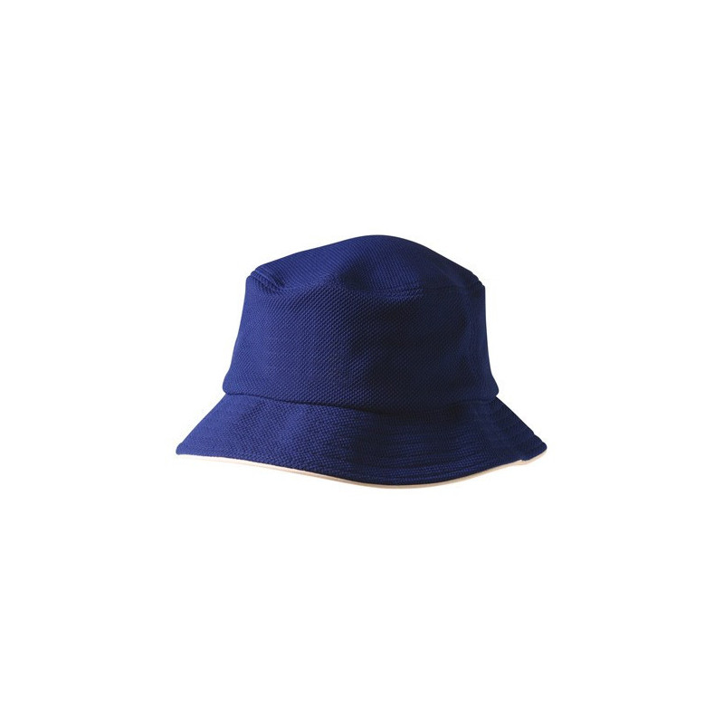 Pique mesh with sandwich trim bucket hat - CH71