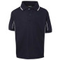 Podium Kids S/S Piping Polo - 7PIPS