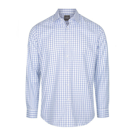 Bourke Mens Oxford Check L/S Shirt - 1712L