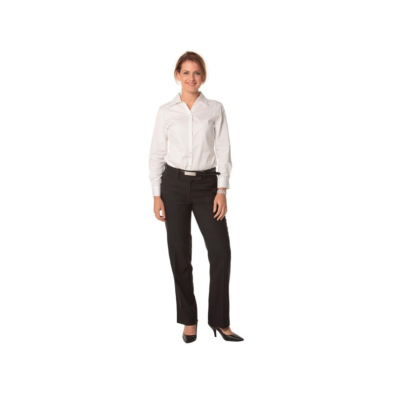 Womens Poly/Viscose Stretch Low Rise Pants - M9420