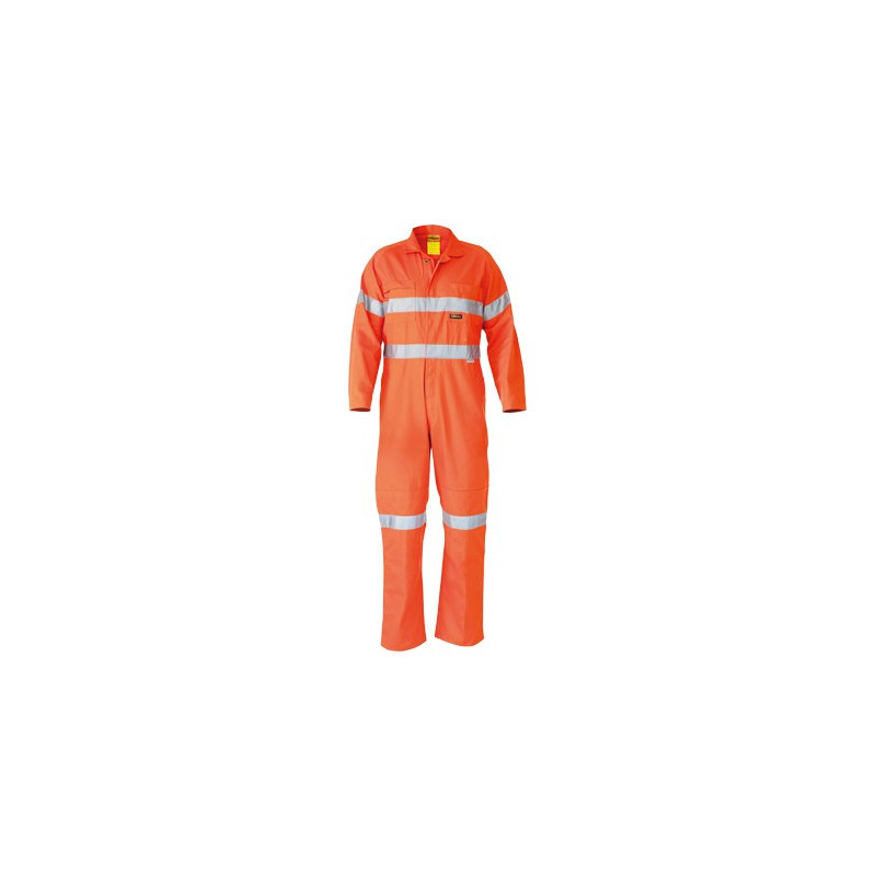 Taped Hi Vis Drill Coverall - BC607T8