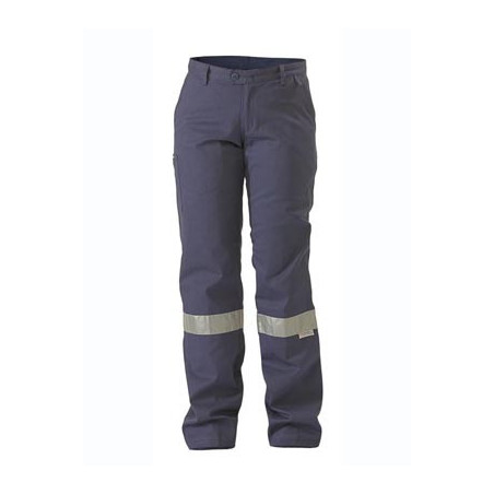 Womens 3M Taped Drill Work Pant - BPL6007T
