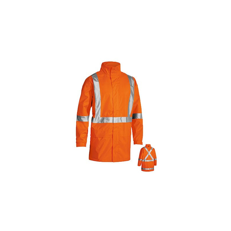 Taped Shell Jacket With X Back - BJ6968T