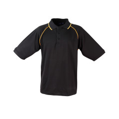 Mens Champion Short Sleeve Contrast Polo - PS20