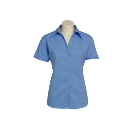 Ladies Short Sleeve Metro Stretch Shirt - LB7301