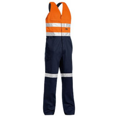 3M Taped Two Tone Hi Vis Action Back Overall - BAB0359T